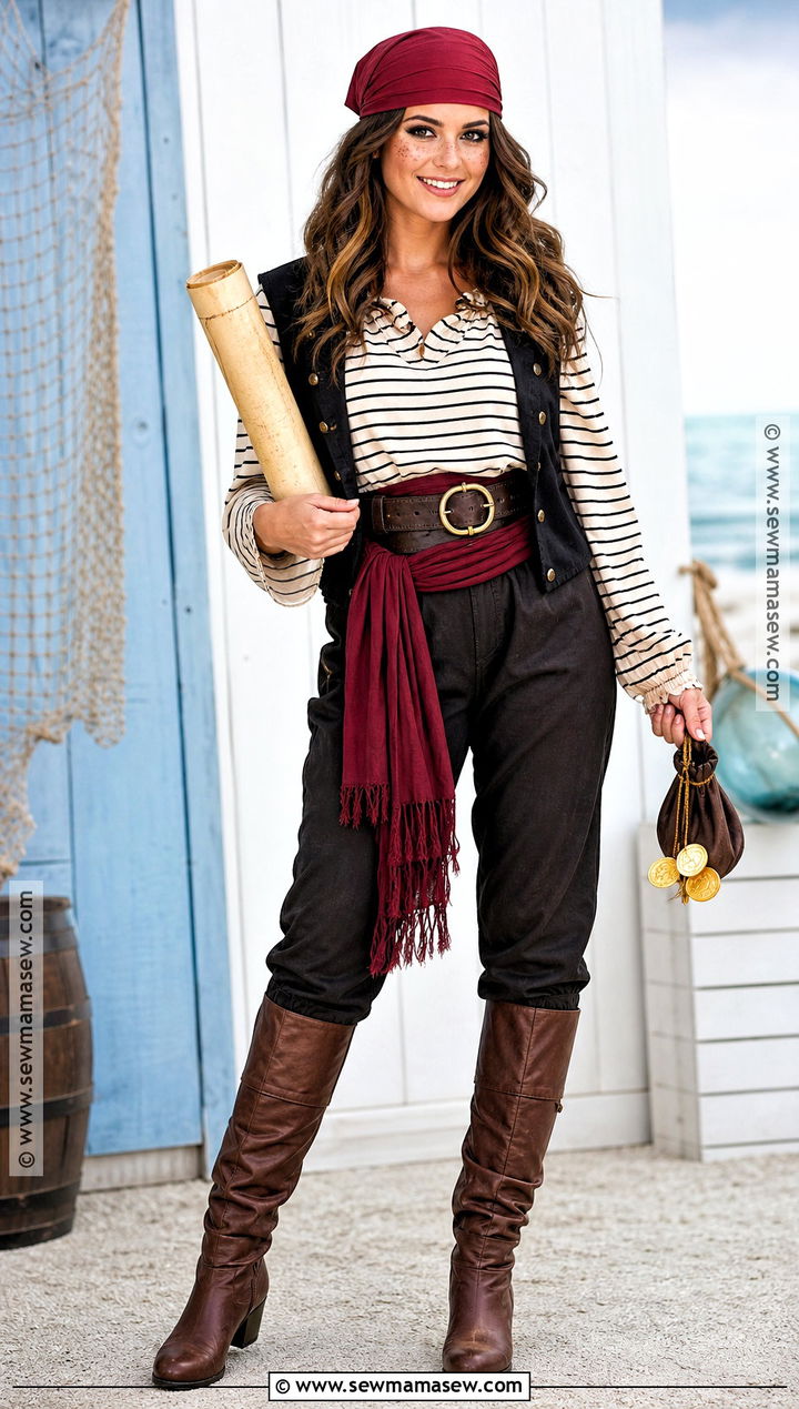 Friendly Pirate Costume - 40 simple costumes