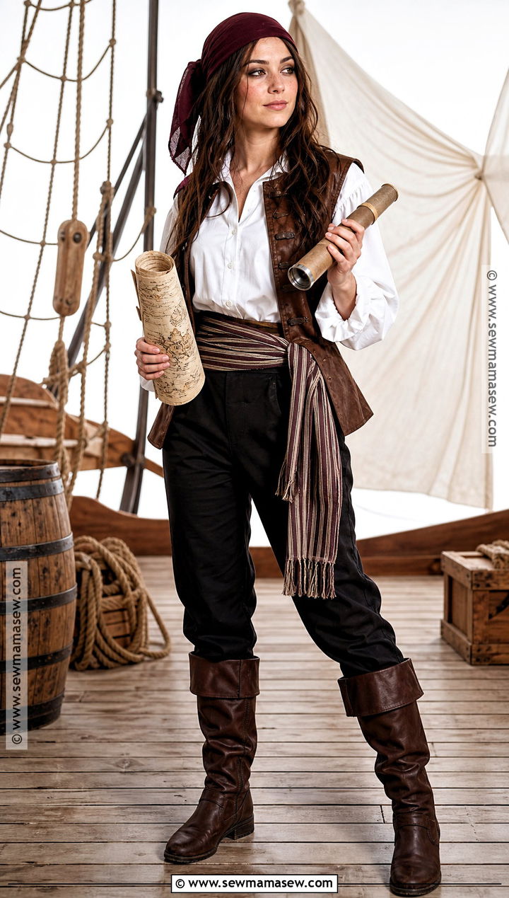 Friendly Pirate Costume - 30 dress up day ideas