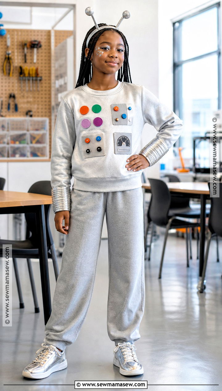 Friendly Robot School Costume - 35 school appropriate halloween costumes