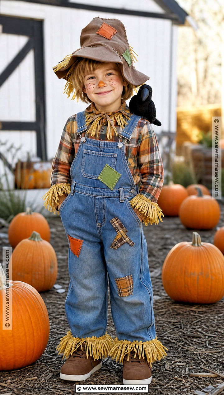 Friendly Scarecrow Costume For Kids - 50 scarecrow costume ideas