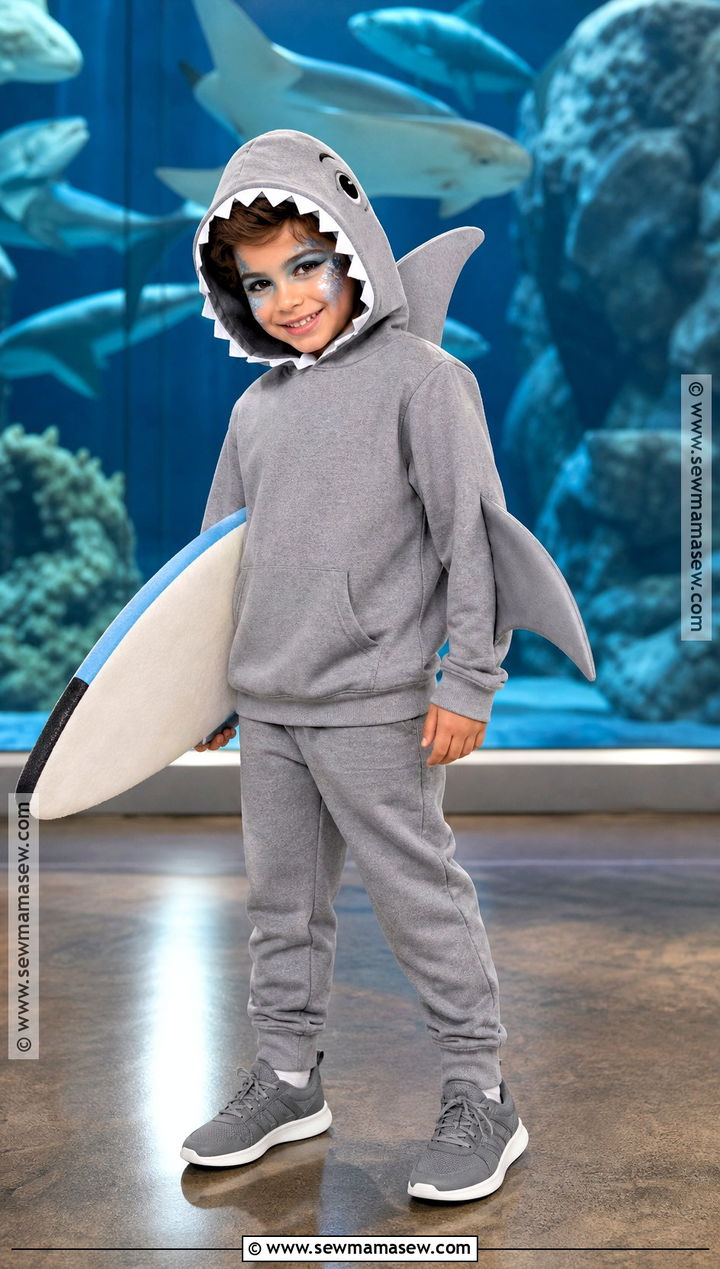 Friendly Shark Halloween Costume - 40 costumes halloween