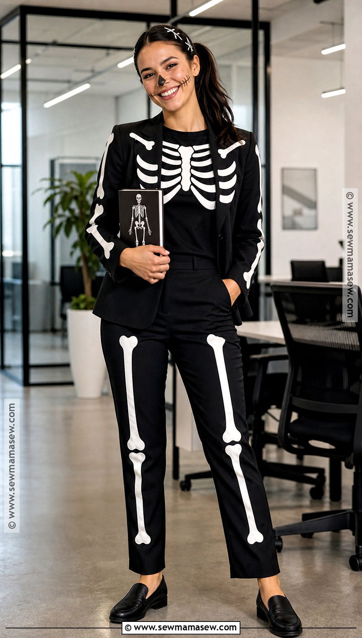Friendly Skeleton Costume - 35 work costume ideas