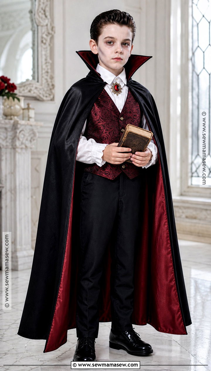 Friendly Vampire Costume for Boys - 30 costumes for boys