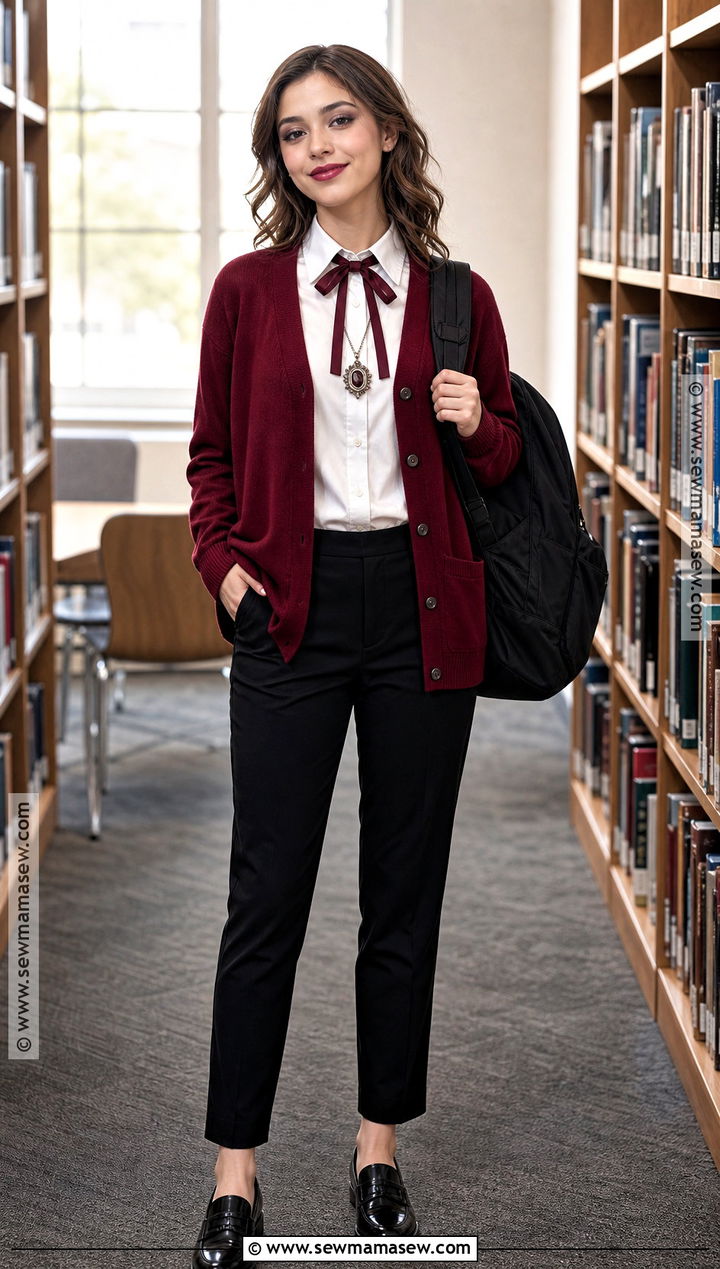 Friendly Vampire Halloween School Outfit - 30 halloween school outfit ideas