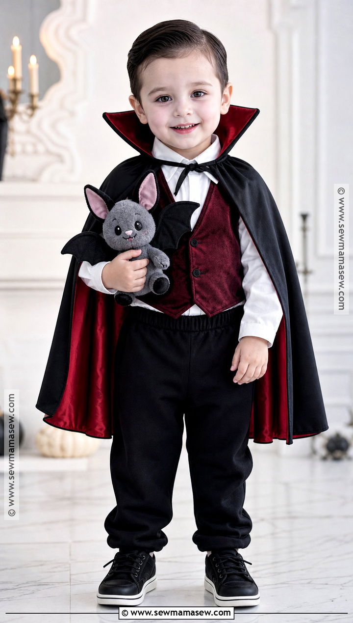Friendly Vampire Toddler Costume - 30 halloween toddler costumes