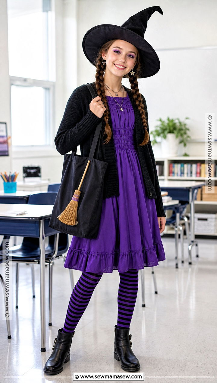 Friendly Witch School Costume - 35 school appropriate halloween costumes