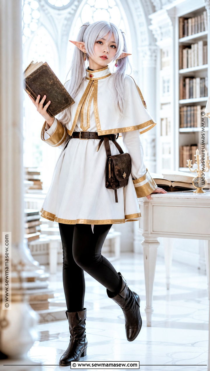 Frieren Cosplay Costume - 30 female cosplay anime ideas