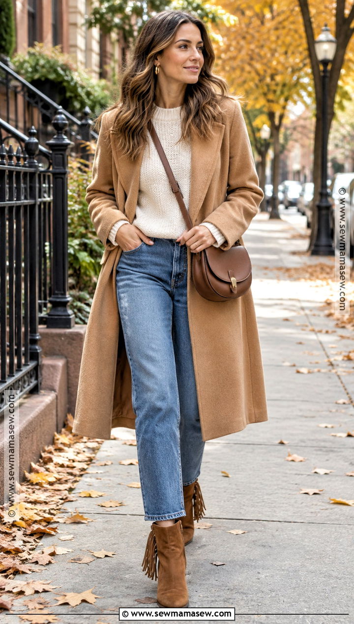 Fringe Ankle Boots With Straight Leg Jeans - 15 fringe ankle boots fall fashion