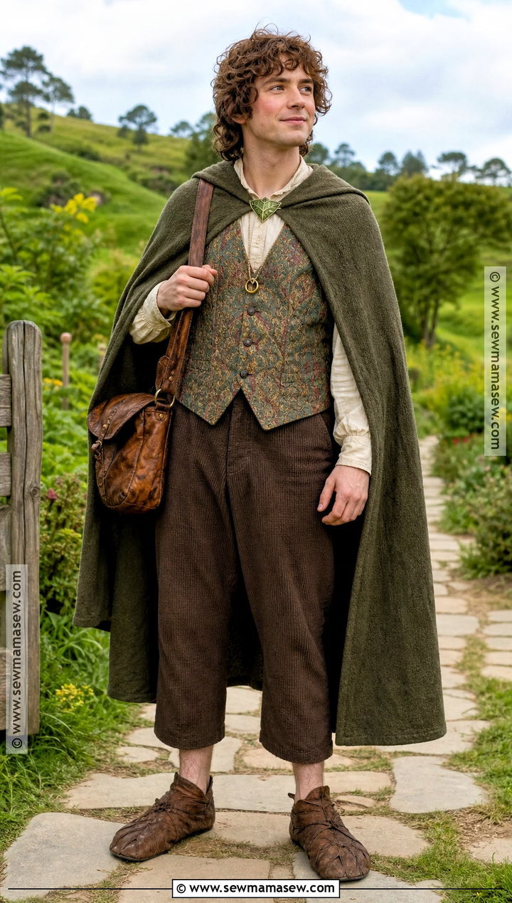 Frodo Baggins Hobbit Costume - 35 Movie Characters Costumes