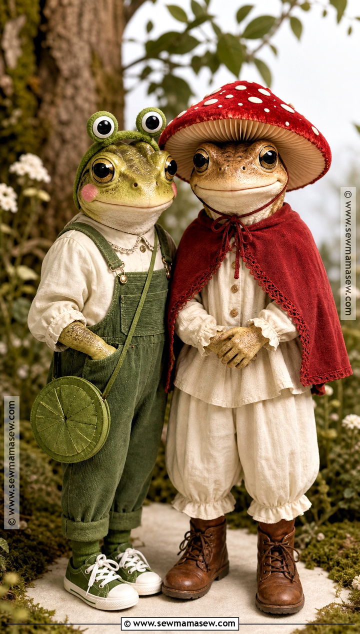 Frog And Mushroom Couple Costume - 35 cute couple costumes for halloween