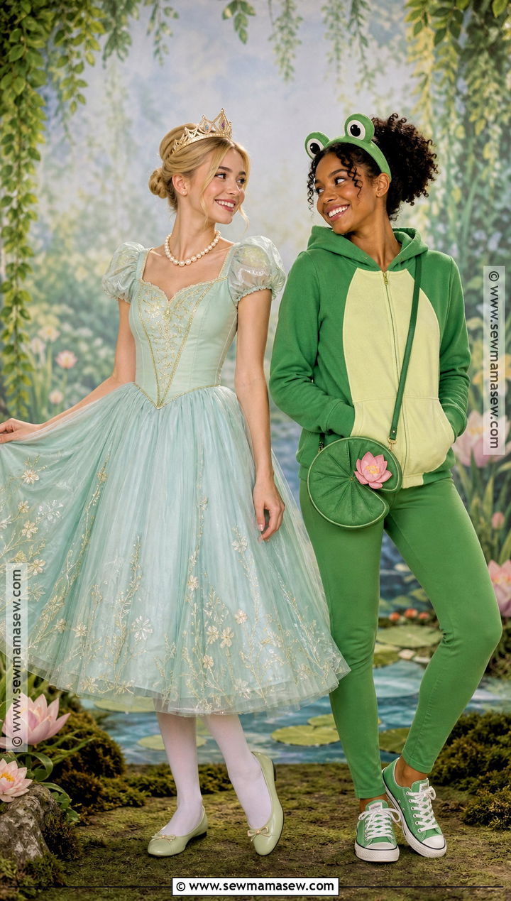 Frog And Princess Costume - 30 duo halloween costumes for women