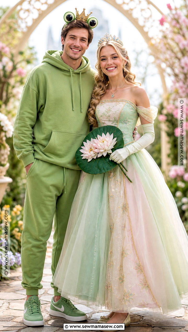 Frog And Princess Costume - 30 halloween costume ideas for duos