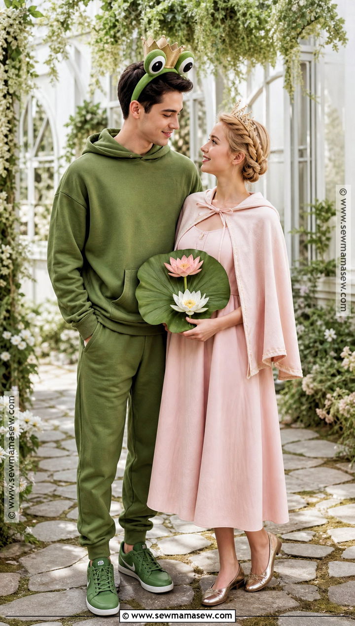 Frog And Princess Couple Costume - 30 couple costumes cute