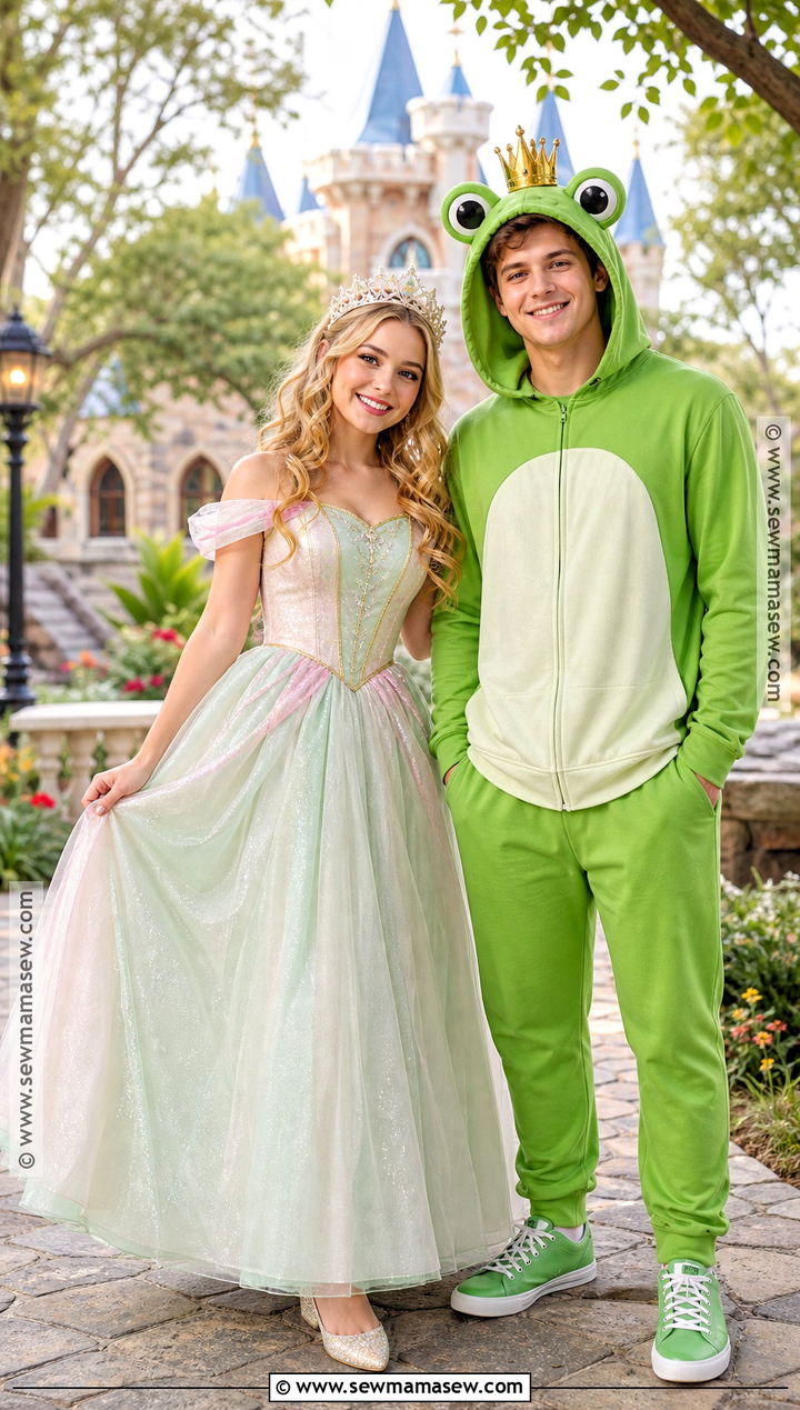Frog And Princess Duo Costume - 40 halloween costume duo ideas