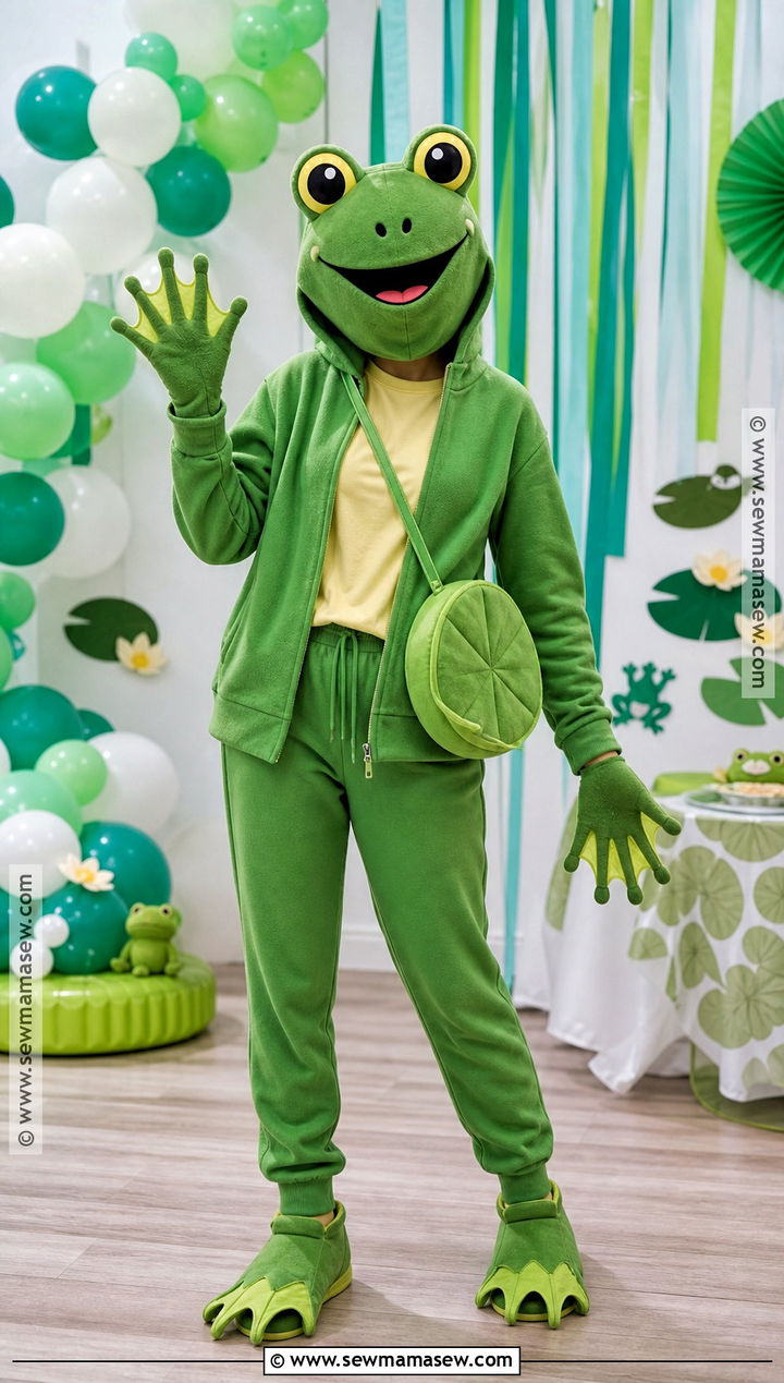 Frog Halloween Mask Costume - 40 halloween mask ideas