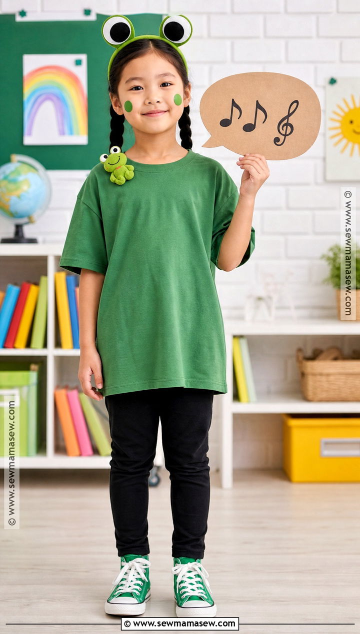 Frog In Your Throat Idiom Costume - 35 idiom costumes for school