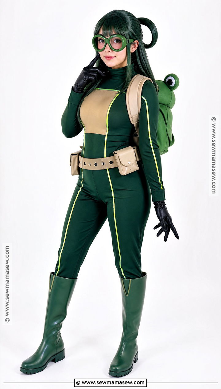 Froppy Costume With Dark Green Hair - 30 green hair halloween costumes