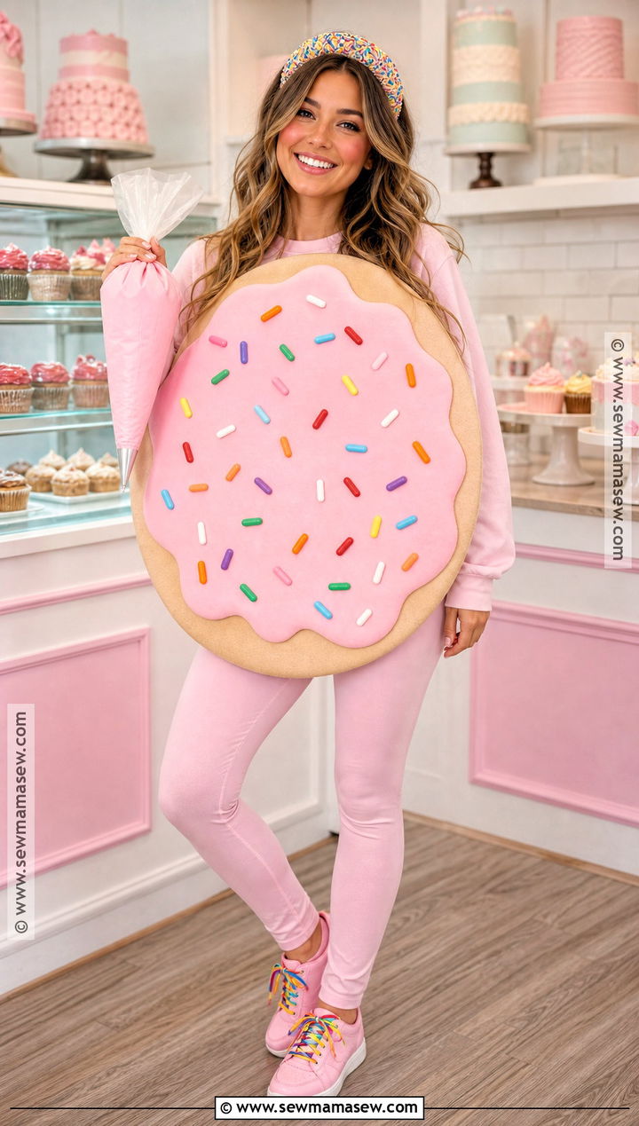Frosted Sugar Cookie Costume - 35 Cookie Costume Ideas