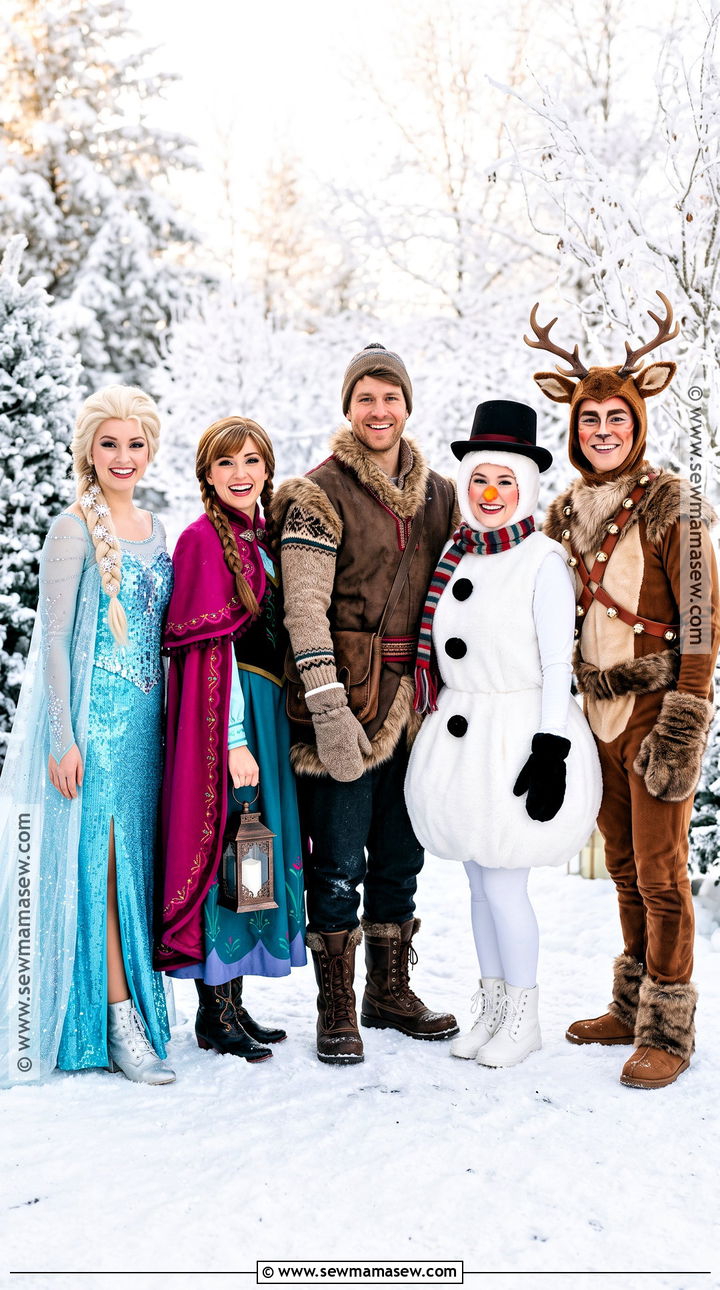 Frozen Disney Group Costume - 30 disney group costumes