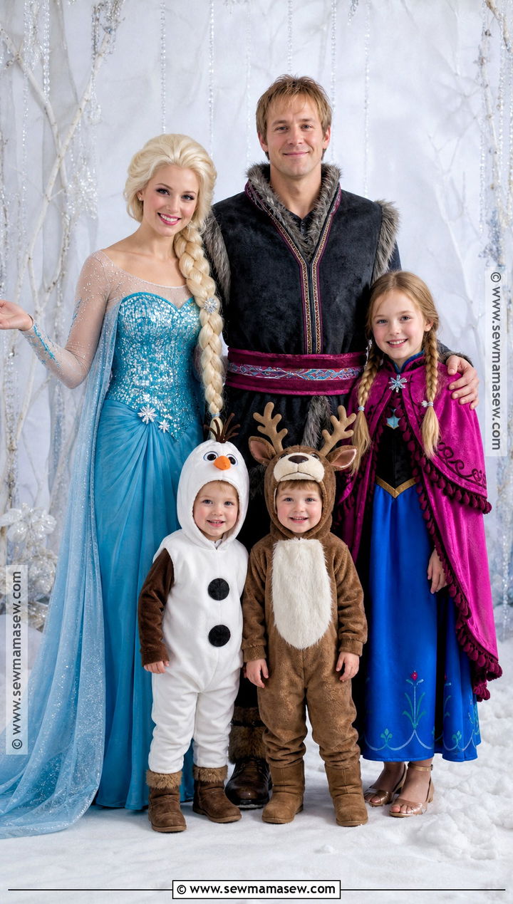Frozen Family Costume - 35 disney family costumes