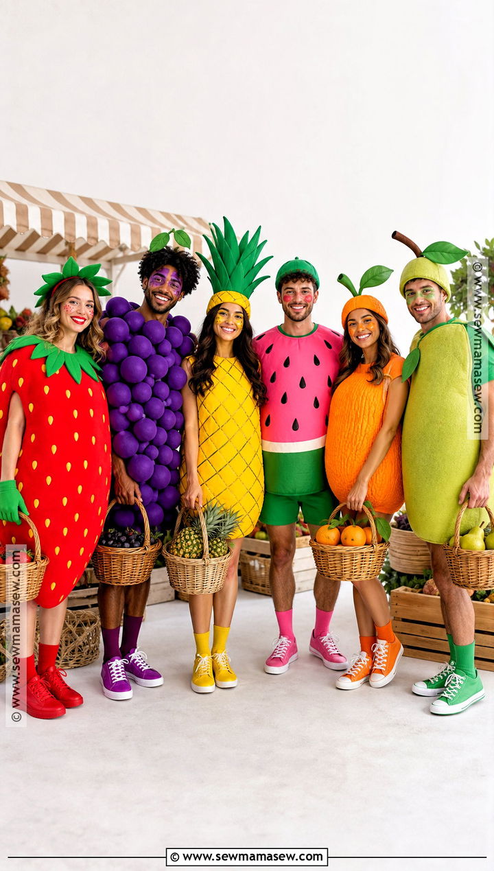 Fruit Salad Group Costume - 50 group costume ideas