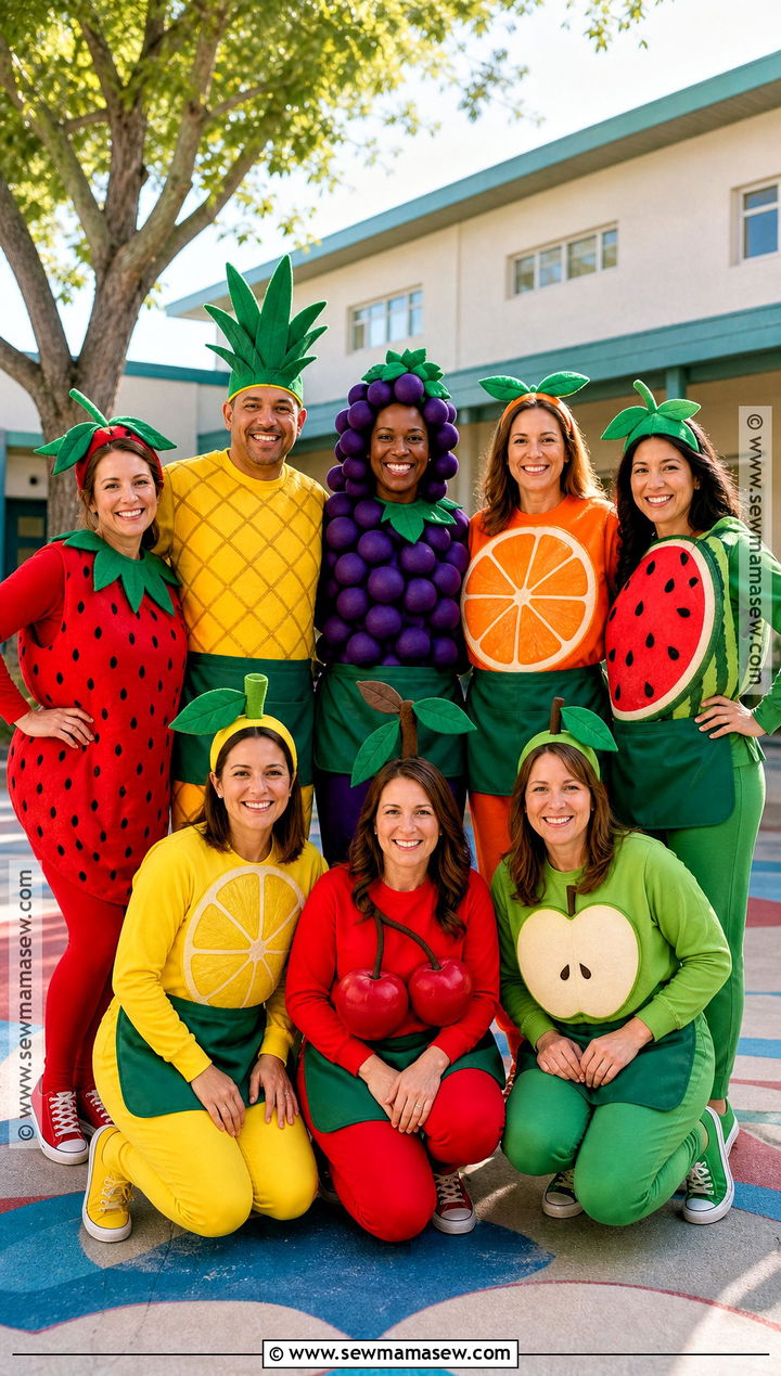 Fruit Salad School Staff Costume - 30 School Staff Halloween Costume Ideas