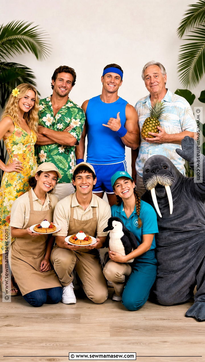 Full Cast Group Costume - 30 50 first dates costumes