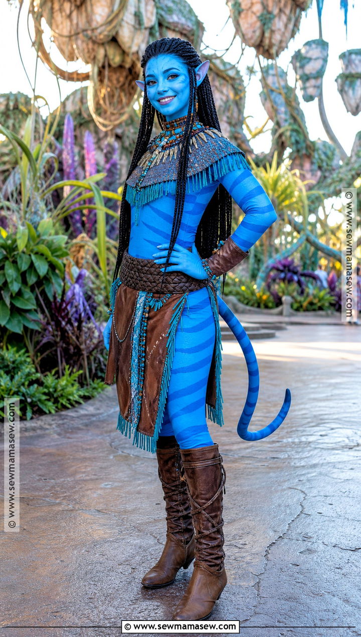 Full Coverage Avatar Costume - 35 Avatar Costume Ideas for Women
