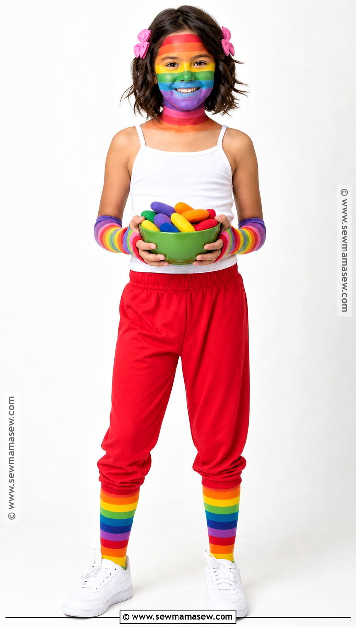 Full Face Paint Bad Case Of Stripes Costume - 35 bad case of stripes costume ideas