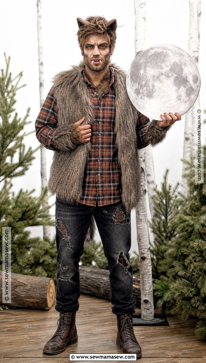 Full Moon Werewolf Costume - 45 male halloween costumes