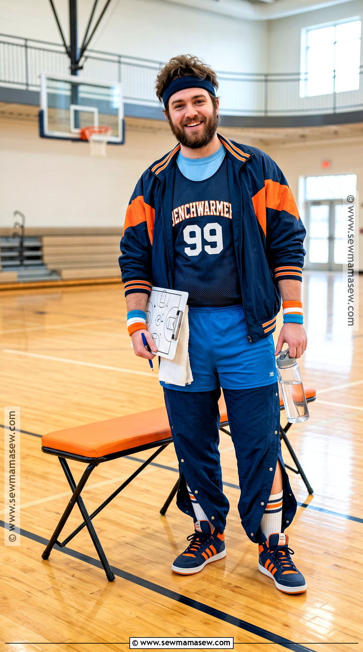 Funny Benchwarmer Basketball Costume - 30 basketball costume ideas