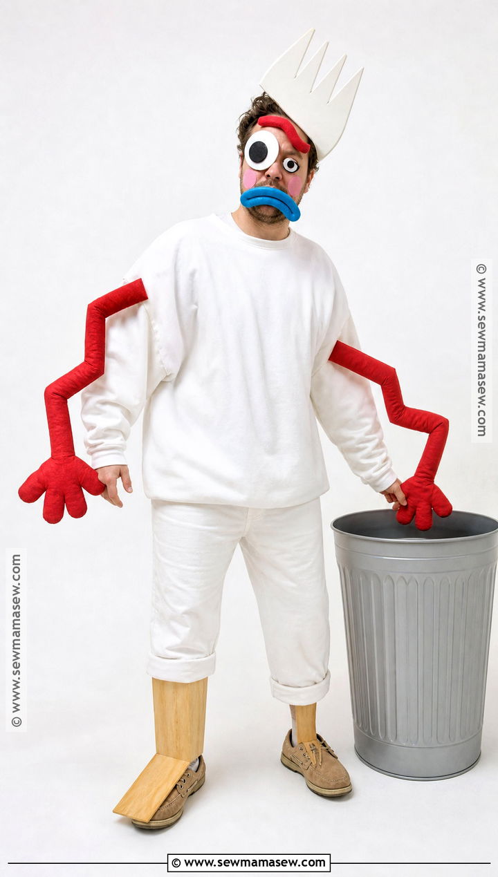 Funny Forky Costume - 30 forky toy story costume ideas