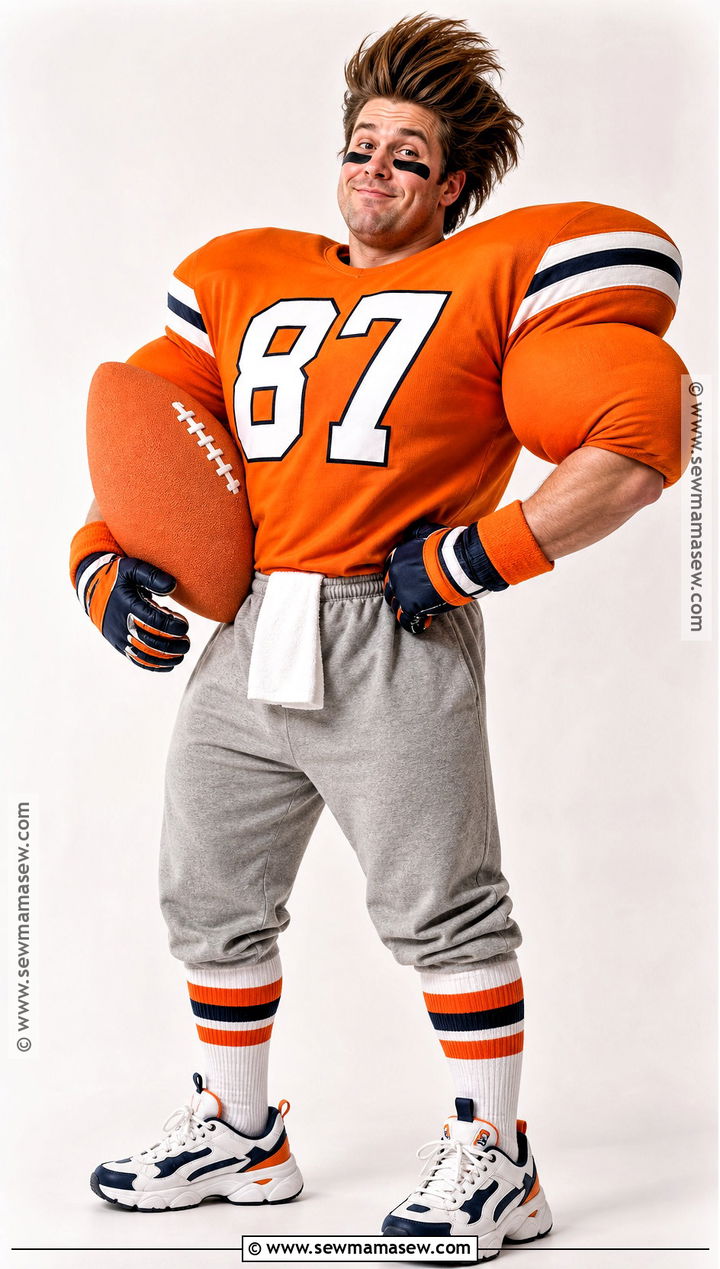 Funny Oversized Football Player Costume - 35 football player costume ideas
