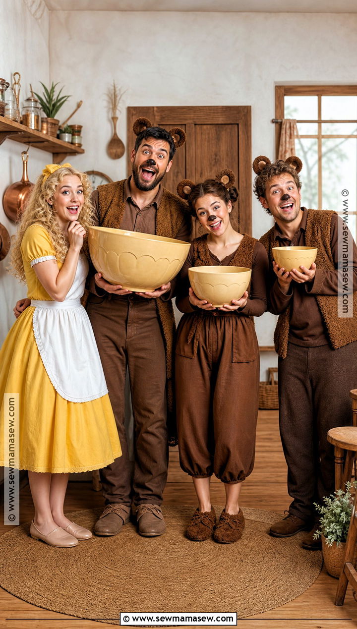 Funny Porridge Goldilocks And The Three Bears Costume - 30 goldilocks and the three bears costume ideas