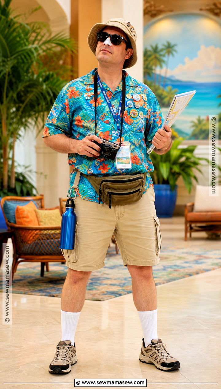 Funny Tourist Dad Costume - 35 costume ideas for men
