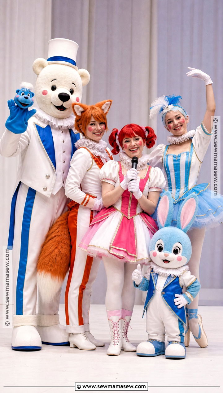 Funtime Animatronic FNAF Group Costume - 30 fnaf group costume ideas