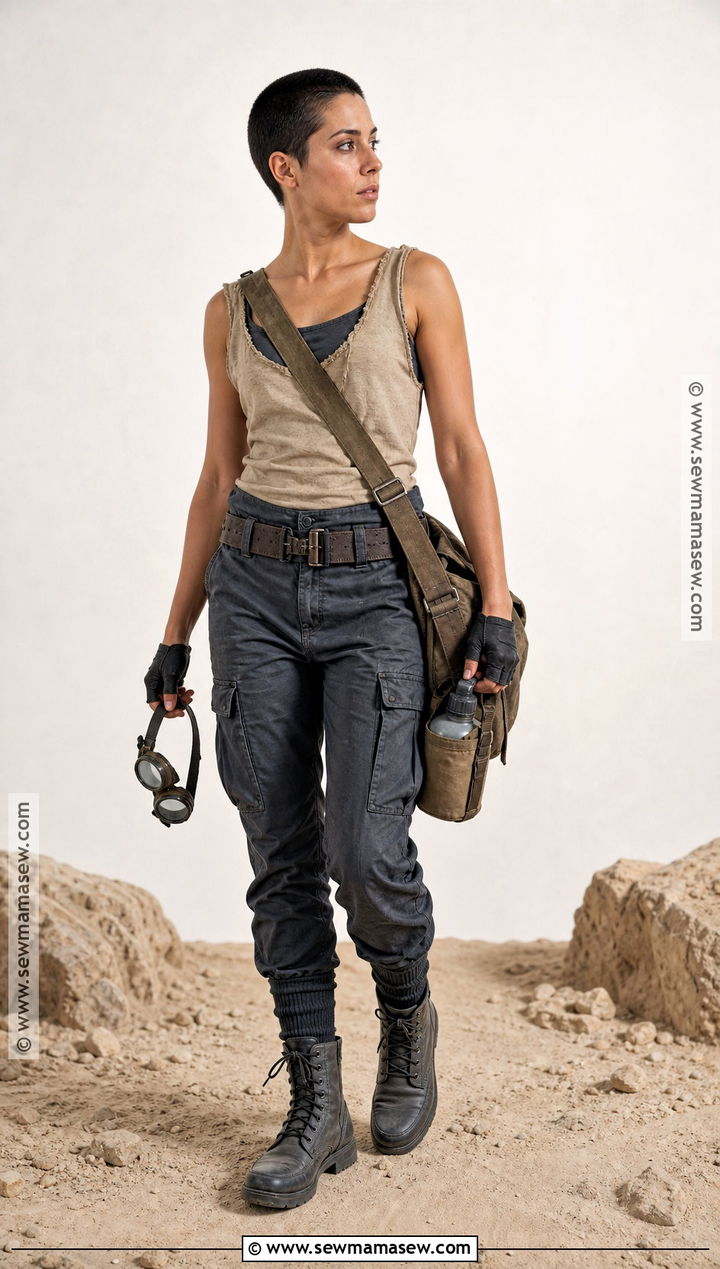 Furiosa Costume With Buzz Cut - 30 short hair halloween costumes