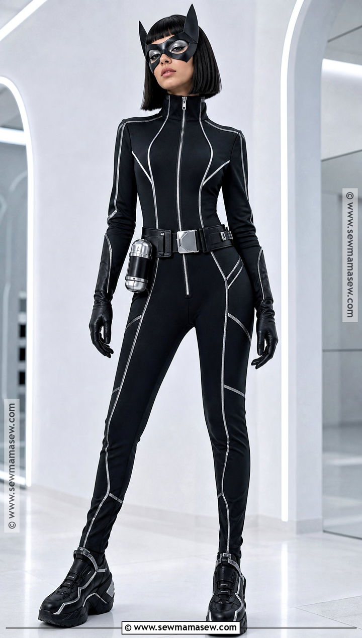 Futuristic Cat Woman Costume - 40 cat woman halloween costume ideas