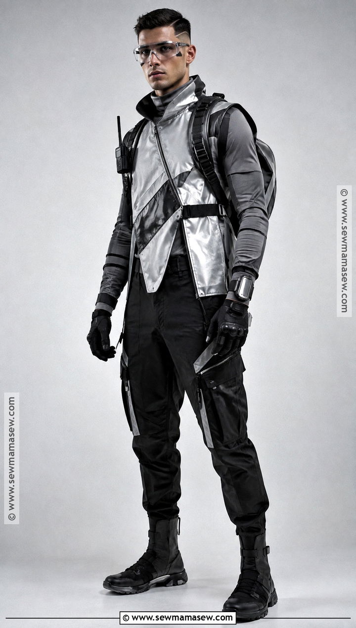 Futuristic Tech Survivor Outfit - 30 Zombie Apocalypse Aesthetic Outfits