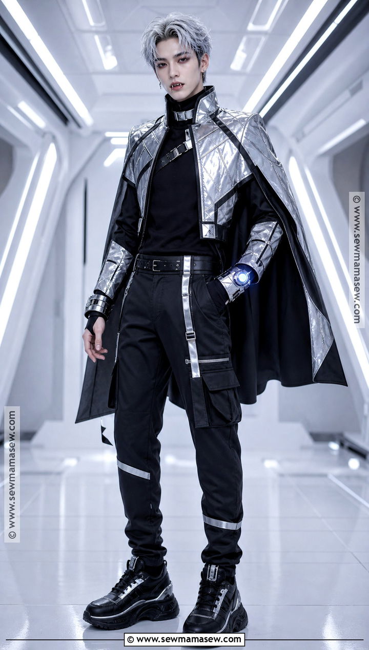 Futuristic Vampire Costume - 30 Vampire Halloween Costume Ideas for Men