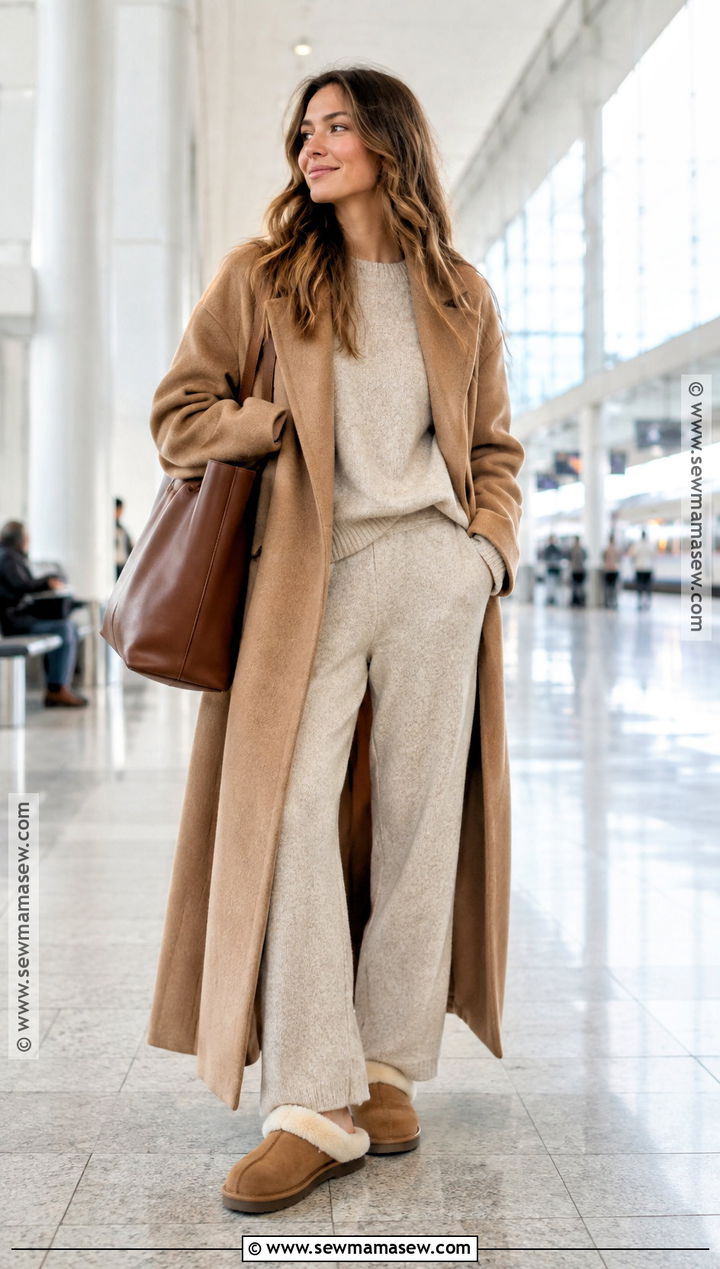 Fuzzy Shoes With A Matching Knit Set - 15 Fall Shoe Trend Ideas 2026