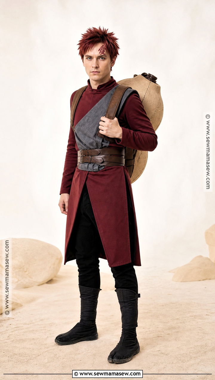Gaara Desert Ninja Cosplay - 35 red hair cosplay ideas