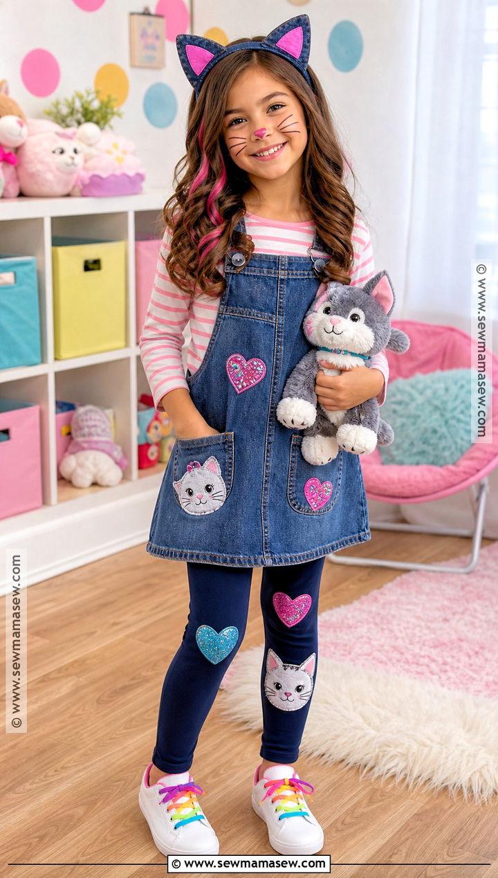 Gabby Dollhouse Costume - 35 girls halloween costumes for kids