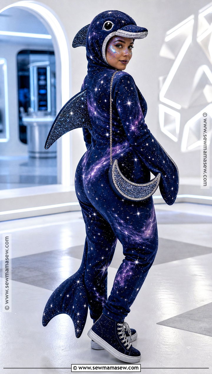 Galaxy Dolphin Costume - 30 dolphin costume ideas