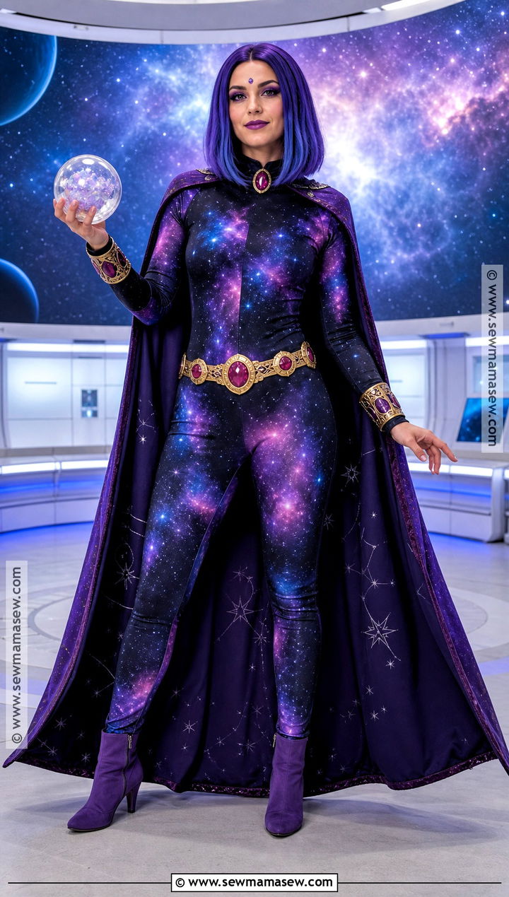 Galaxy Raven Cosplay - 50 raven cosplay ideas