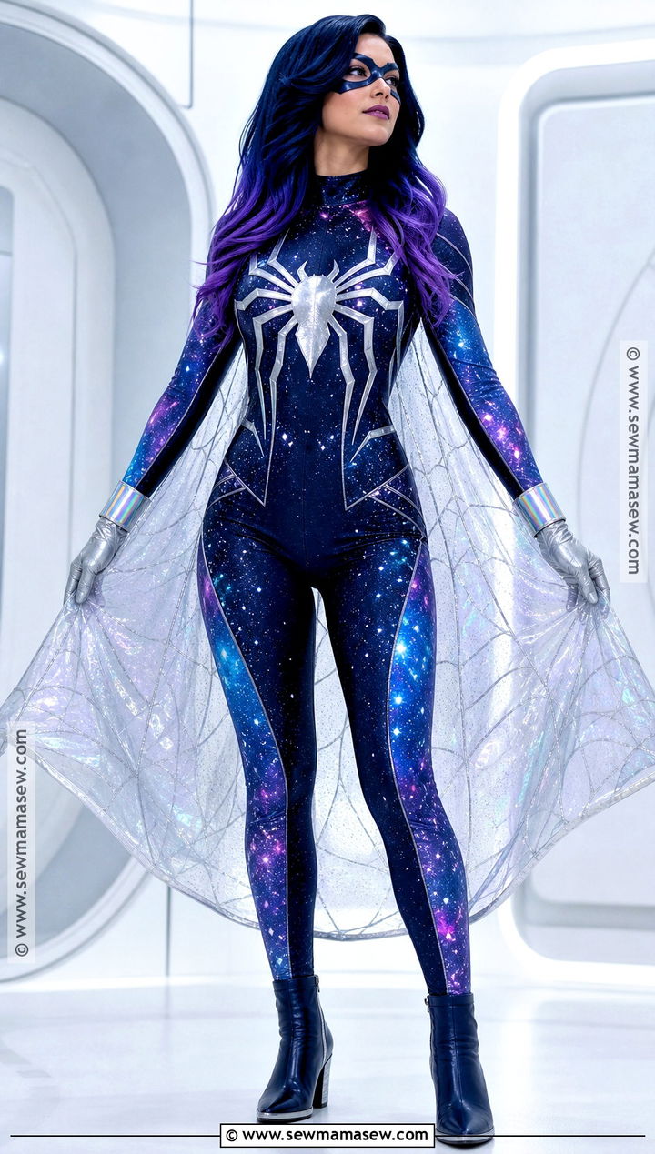 Galaxy Spider Woman Costume - 30 spider woman costume ideas
