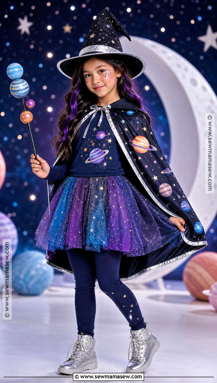Galaxy Witch Costume - 30 witch costumes for kids