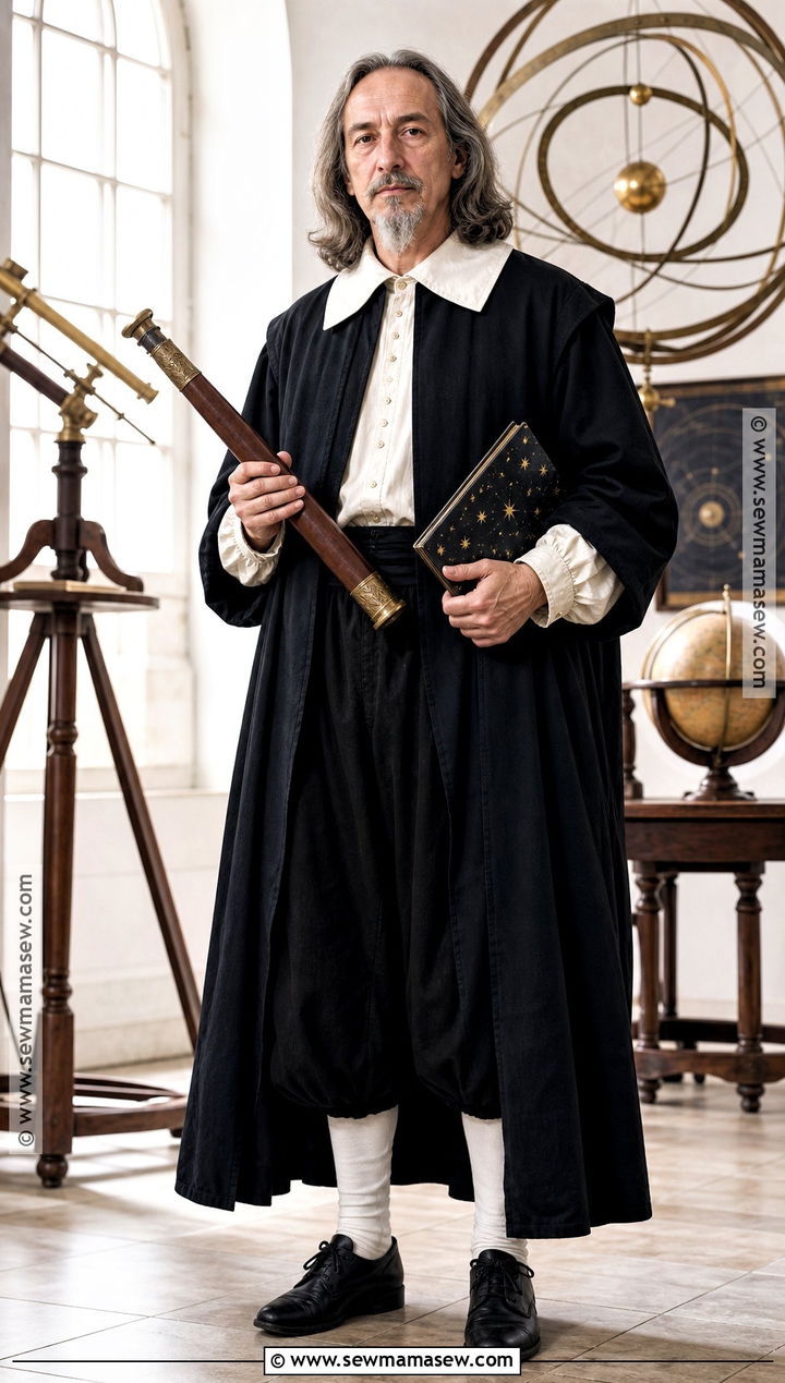 Galileo Galilei Costume With Telescope - 30 historical figures costumes