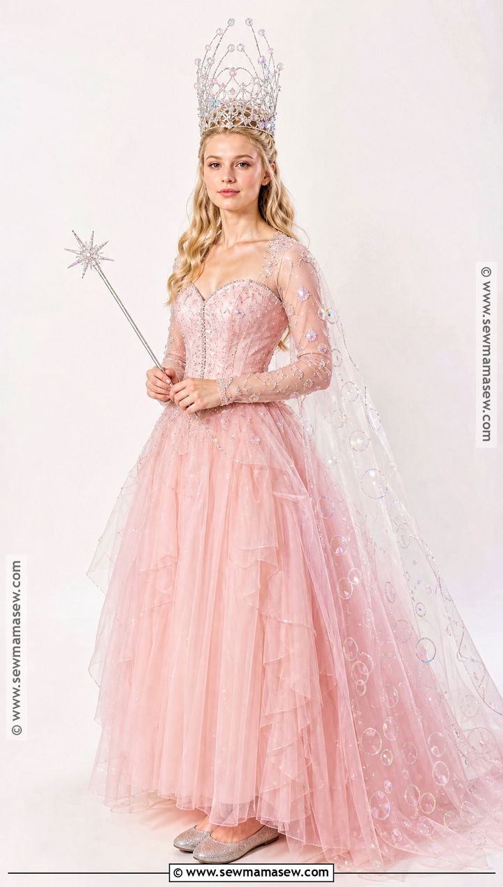 Galinda Costume With Bubble Crown - 35 galinda costume ideas