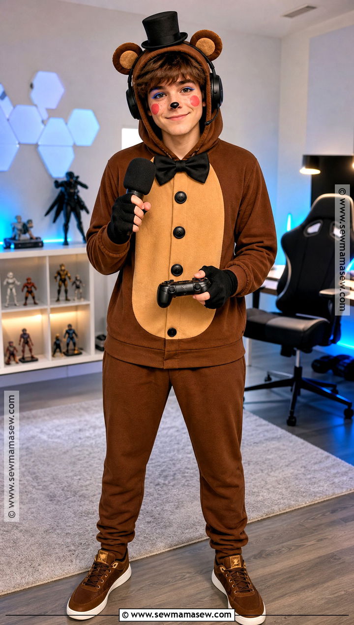 Gamer Toy Freddy Costume - 30 toy freddy costume ideas